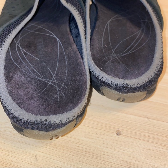Merrell Womens Size 9 Black Rumba Slip On Mule Shoes Moss - Picture 5 of 11